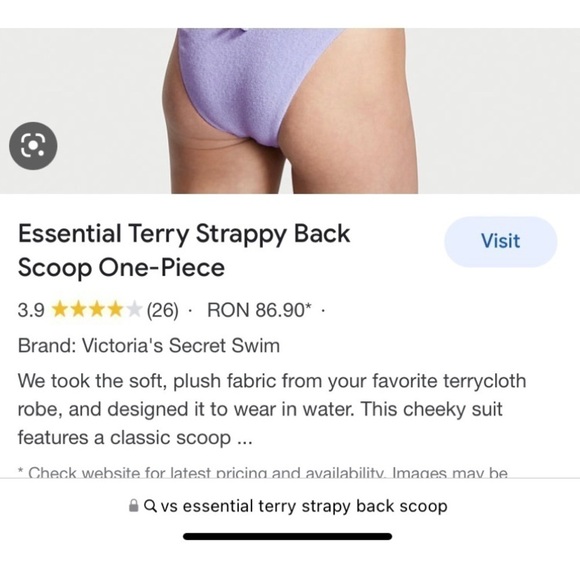 Vs swim suit one peace - Picture 6 of 6